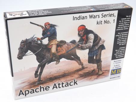 Master Box MB35188 Apache Attack Indian Wars Series Kit No. 1 Figuren 1:35 in OVP 