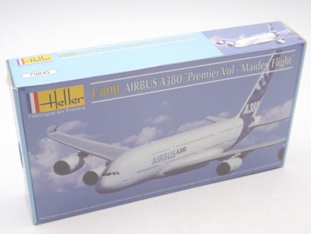 Heller 79845 Airbus A380 "Premier Vol-Maiden Flight" Modell Bausatz 1:800 OVP 
