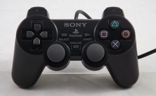 Original Sony PlayStation 2 Controller (Dualshock 2) Schwarz PS2 