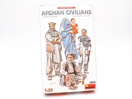 MiniArt 38034 Afghan Civilians Figuren Modell Bausatz 1:35 in OVP 