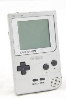 Nintendo Game Boy Pocket Handheld Spielkonsole Silber GB 