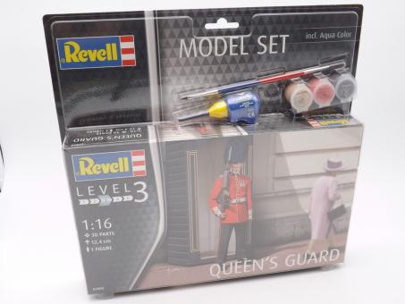 Revell 02800 Queen's Guard Figur Modell Bausatz Kit 1:16 in OVP 