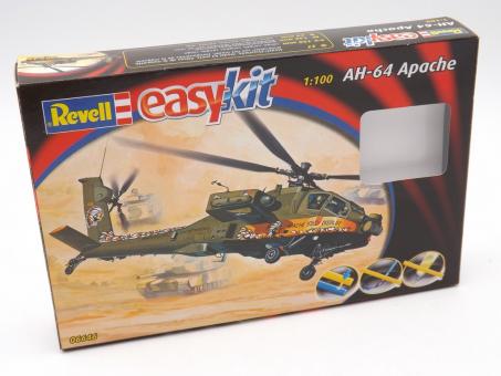 Revell 06646 easy kit AH-64 Apache Hubschrauber Modell Bausatz 1:100 in OVP 
