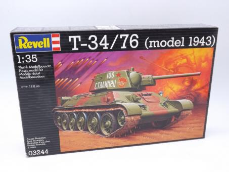Revell 03244 T-34/76 (model 1943) Panzer Modell Bausatz 1:35 in OVP 