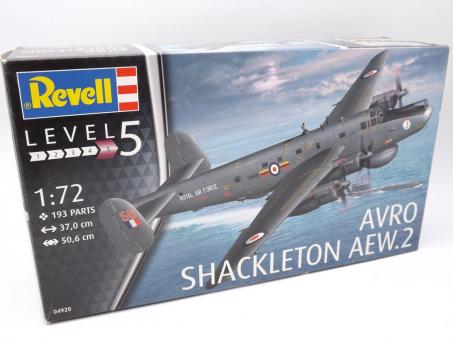 Revell 04920 Avro Shackleton AEW.2 Flugzeug Modell Bausatz 1:72 in OVP 