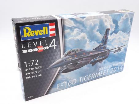 Revell 03844 Lockheed Martin F- 16D Tigermeet 2014  Modell Bausatz 1:72 in OVP 