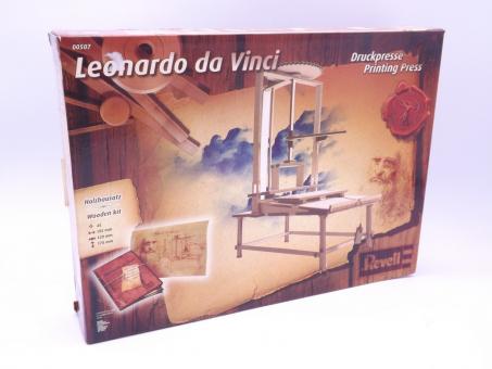 Revell 00507 Leonardo da Vinci Druckpresse Erfindung Modell Bausatz 1:12 in OVP 