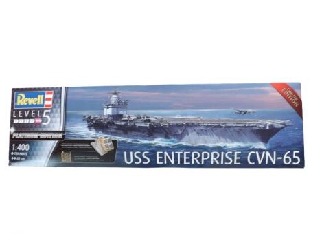 Revell 05173 USS Enterprise CVN-65 Schiff Modell Bausatz 1:400 in OVP 