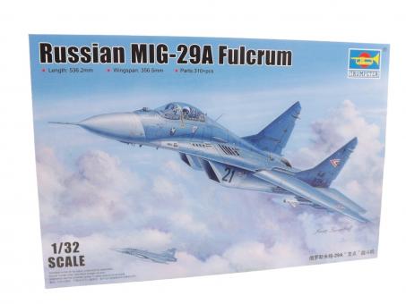 Trumpeter 03223 Russian MIG-29A Fulcrum Flugzeug Modell Bausatz 1:32 in OVP 