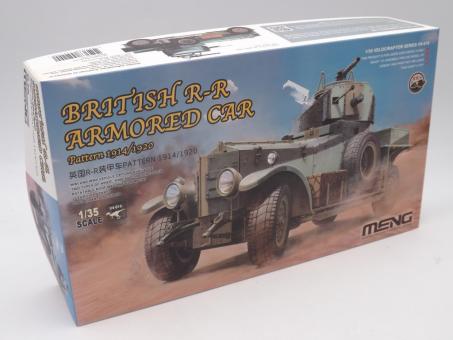 Meng VS-010 British R-R Armored Car Bausatz Panzer Modell 1:35 in OVP 