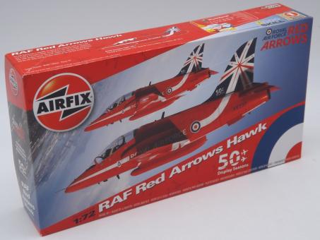 Airfix A02005B RAF Red Arrows Hawk Bausatz Flugzeug Modell 1:72 in OVP 