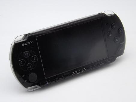 Original Sony Playstation Portable PSP 3004 Slim Handheld Konsole Schwarz 