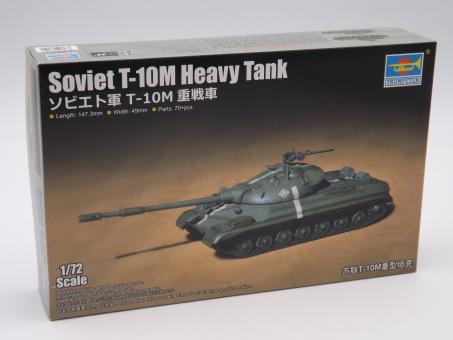 Trumpeter 07154 Soviet T-10M Heavy Tank Militär Panzer Modell 1:72 in OVP 