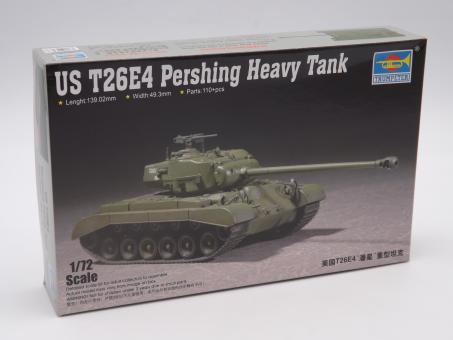 Trumpeter 07287 US T26E4 Pershing Heavy Tank Panzer Modell 1:72 in OVP 