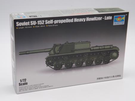 Trumpeter 07130 Soviet SU-152 Self-propelled Heavy Howitzer-Late Modell 1:72 