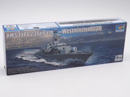 Trumpeter 06721 HMS TYPE 23 Frigate - Westminster F237 Schiff 1:700 in OVP 