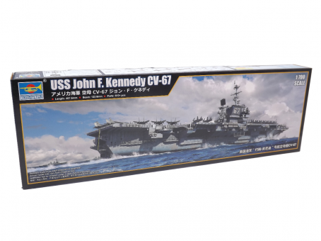 Trumpeter 06716 USS John F. Kennedy CV-67 Bausatz Schiff Modell 1:700 in OVP 