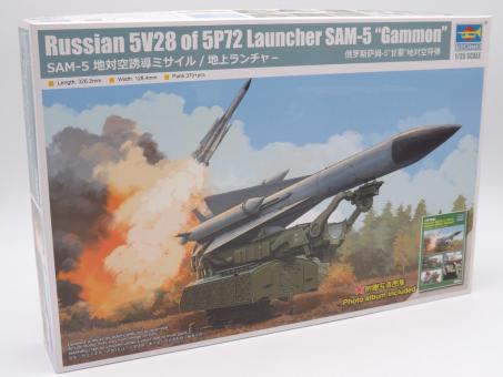 Trumpeter 09550 Russian 5V28 of 5P72 Launcher SAM-5 "Gammon" Modell  1:35 OVP 
