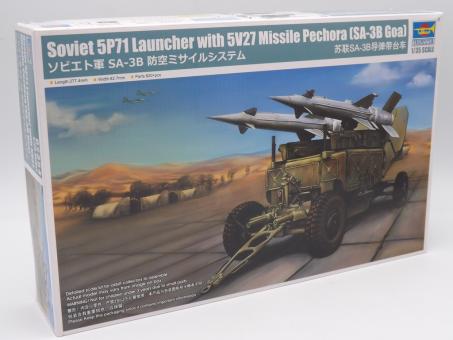 Trumpeter 02354 Soviet 5P71 Launcher with 5V27 Missile Pechora Modell 1:35 OVP 