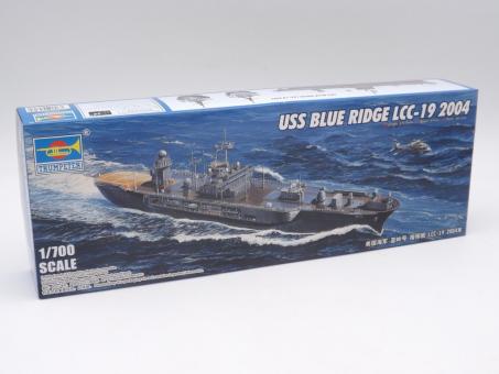 Trumpeter 05717 USS Blue Ridge LCC-19 2004 Modell Schiff Bausatz 1:700 OVP 