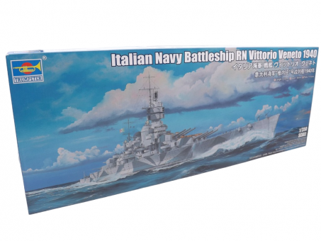 Trumpeter 05320 Italian Navy Battleship RN Vittorio Veneto Modell 1:350 OVP 