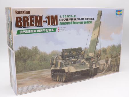 Trumpeter 09554 Russian BREM-1M Armoured Recovery Vehicl Bausatz 1:35 OVP 