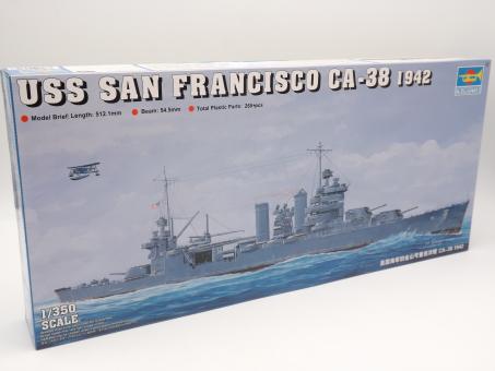Trumpeter 05309 USS San Francisco CA-38 Modell Schiff Bausatz 1:35 in OVP 