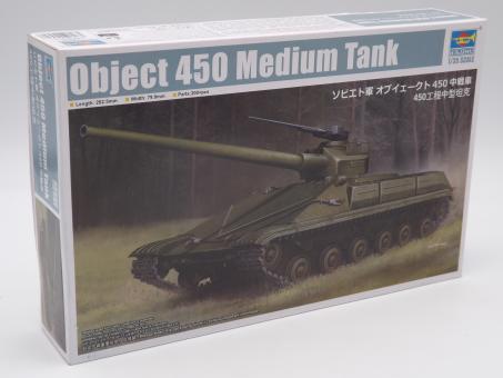 Trumpeter 09580 Object 450 Medium Tank Modell Panzer Bausatz 1:35 in OVP 