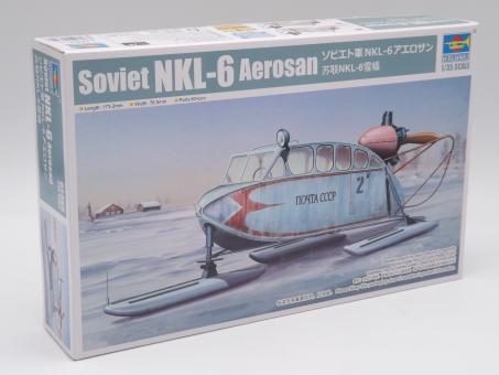 Trumpeter 02355 Soviet NKL-6 Aerosan Modell Fahrzeug Bausatz 1:35 in OVP 