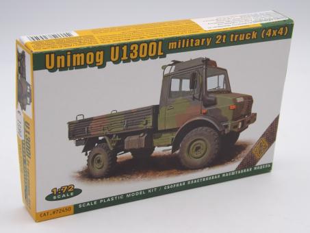 ACE 72450 Unimog U1300L military 2t truck (4x4) Fahrzeug Bausatz 1:72 OVP 
