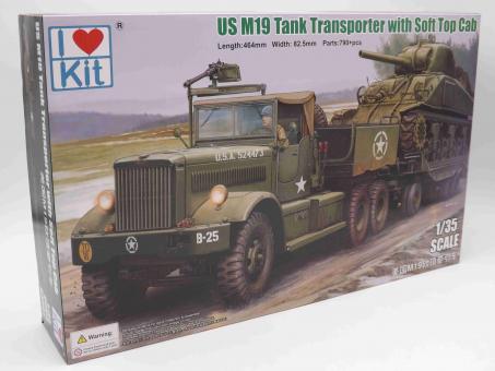 I Love Kit 63502 US M19 Tank Transporter with Soft Top Cab Bausatz 1:35 OVP 
