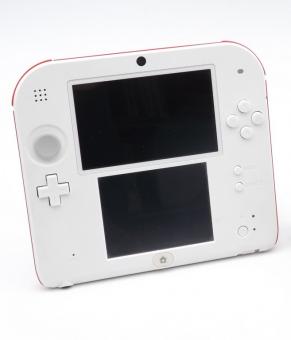 Nintendo 2DS Handheld Konsole - Weiß Rot 