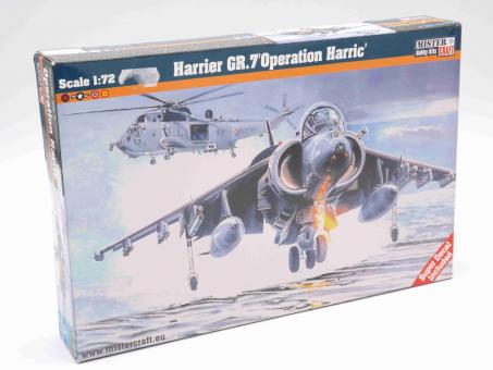 Mistercraft 040949 D-94 Harrier GR.7 Operation Harric Flugzeug Bausatz 1:72 OVP 