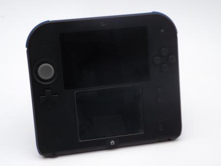 Nintendo 2DS Handheld Konsole - Schwarz Blau 