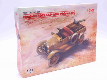 ICM 35607 Model T 1917 LCP with Vickers Bausatz Panzer Modell 1:35 OVP 