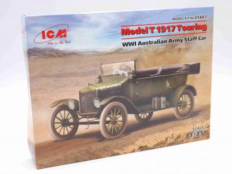 ICM 35667 Model T 1917 Touring Bausatz Fahrzeug Modell 1:35 OVP 