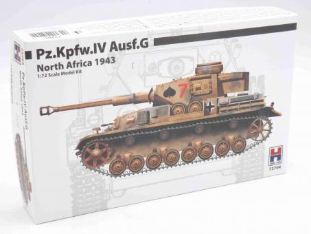 Hobby 2000 72704 Pz.Kpfw.IV Ausf.G North Africa 1943 Panzer Bausatz 1:72 OVP 