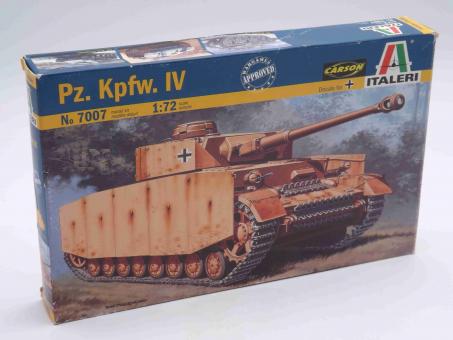 Italeri 7007 Pz. Kpfw. IV Modell Panzer Bausatz 1:72 OVP 