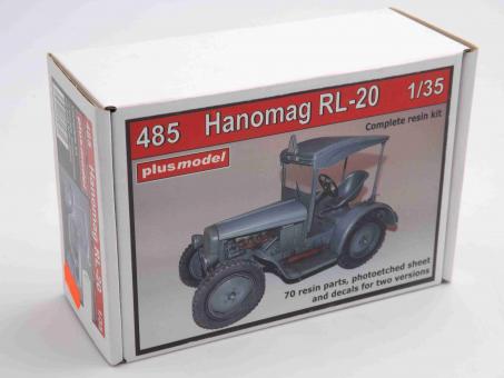 Plus Model 485 Hanomag RL-20 Modell Traktor Bausatz 1:35 OVP 