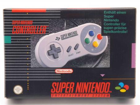 Original Controller für Super Nintendo Entertainment System SNES in OVP 
