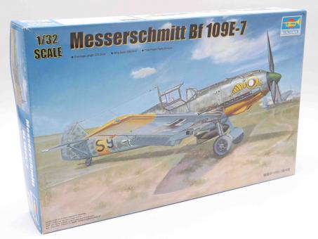 Trumpeter 02291 Messerschmitt Bf 109E-7 Modell Flugzeug Bausatz 1:32 in OVP 