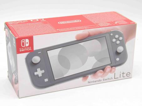 Nintendo Switch Lite Konsole Handheld Grau in OVP 