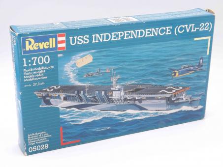 Revell 05029 USS Independence CVL-22 Modell Schiff Bausatz 1:700 in OVP 