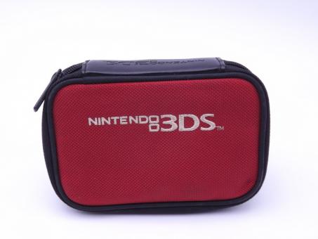 Original Nintendo Schutztasche Case für 3DS / Handheld / Stoff Rot 