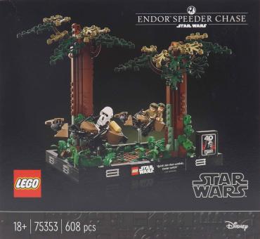 LEGO® Star Wars 75353 Verfolgungsjagd auf Endor™ – Diorama 