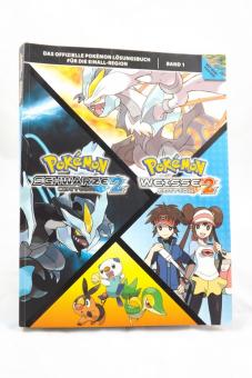 Lösungsbuch Nintendo DS Einall Region Pokémon Schwarze Weiße Edition 2 o. Poster 