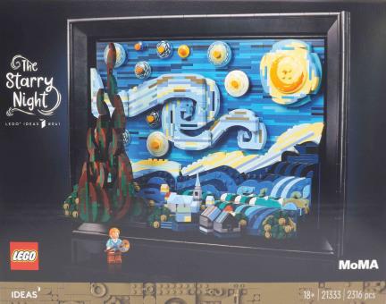LEGO® Ideas 21333 Vincent van Gogh – Sternennacht 