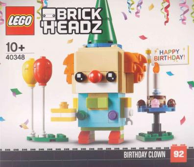 LEGO® BrickHeadz 40348 Geburtstagsclown 