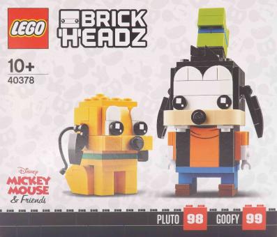 LEGO® BrickHeadz 40378 Goofy & Pluto 