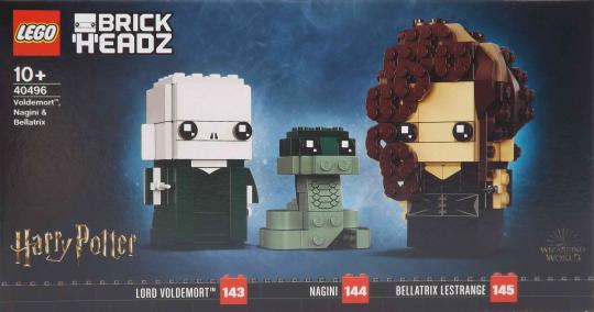 LEGO® BrickHeadz 40496 Voldemort™, Nagini & Bellatrix 